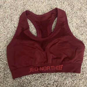 Jed North Sports Bra, Maroon
